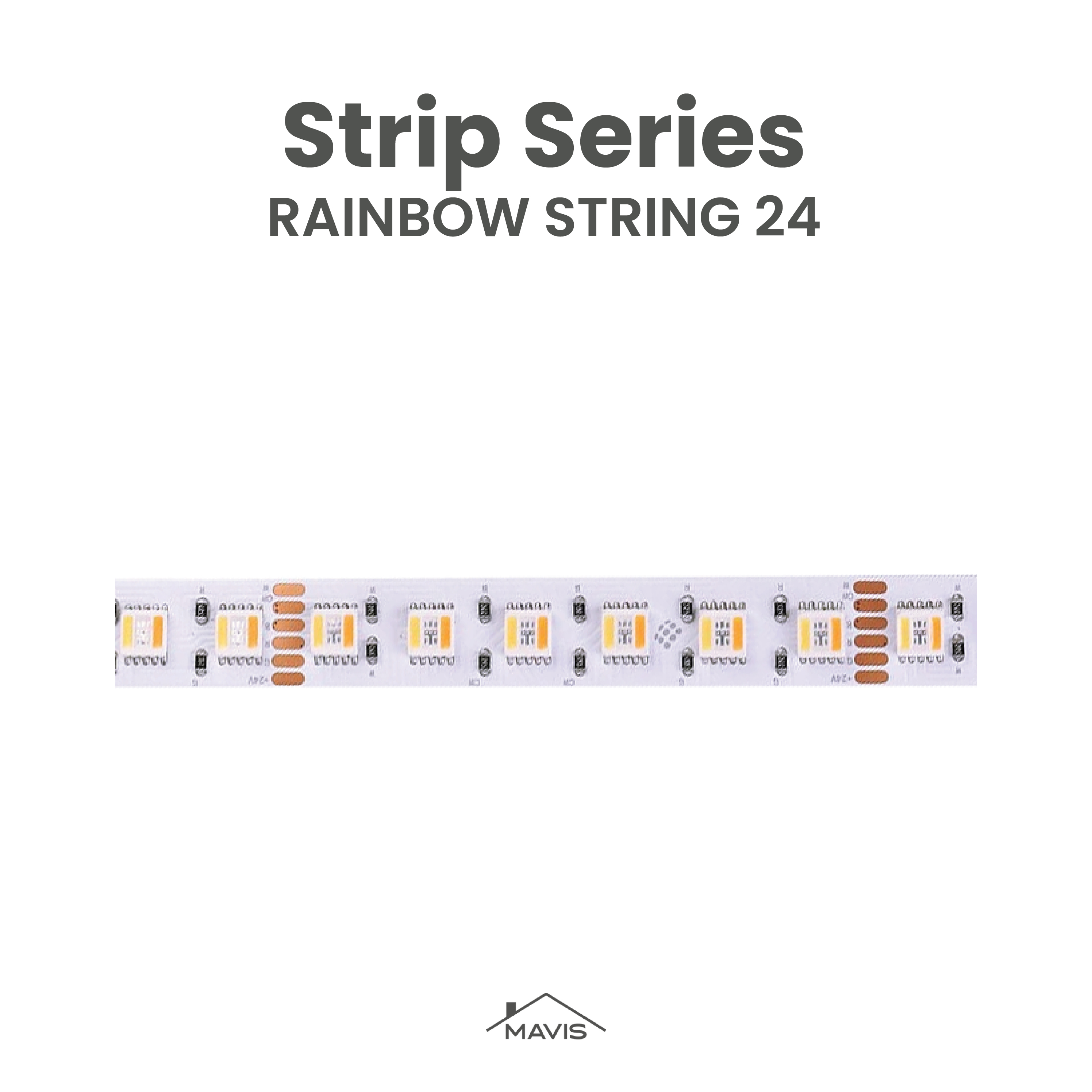 Rainbow String 24